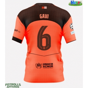 Barcelona Paez Gavi #6 Tredje Tröja 2025-26 Kortärmad
